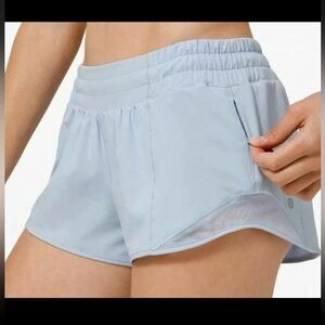 Lululemon Hotty Hot Short || *2.5"' in Light Blue Sz 10